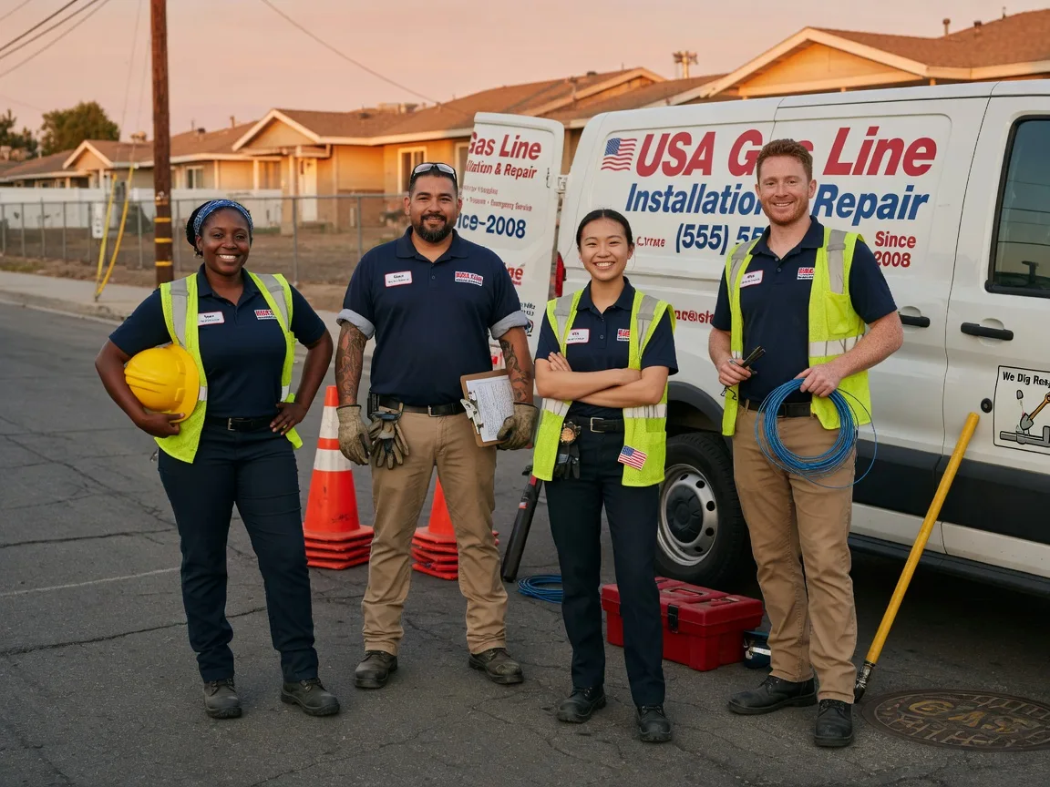 Gas Line Installation company in Raisin City, CA